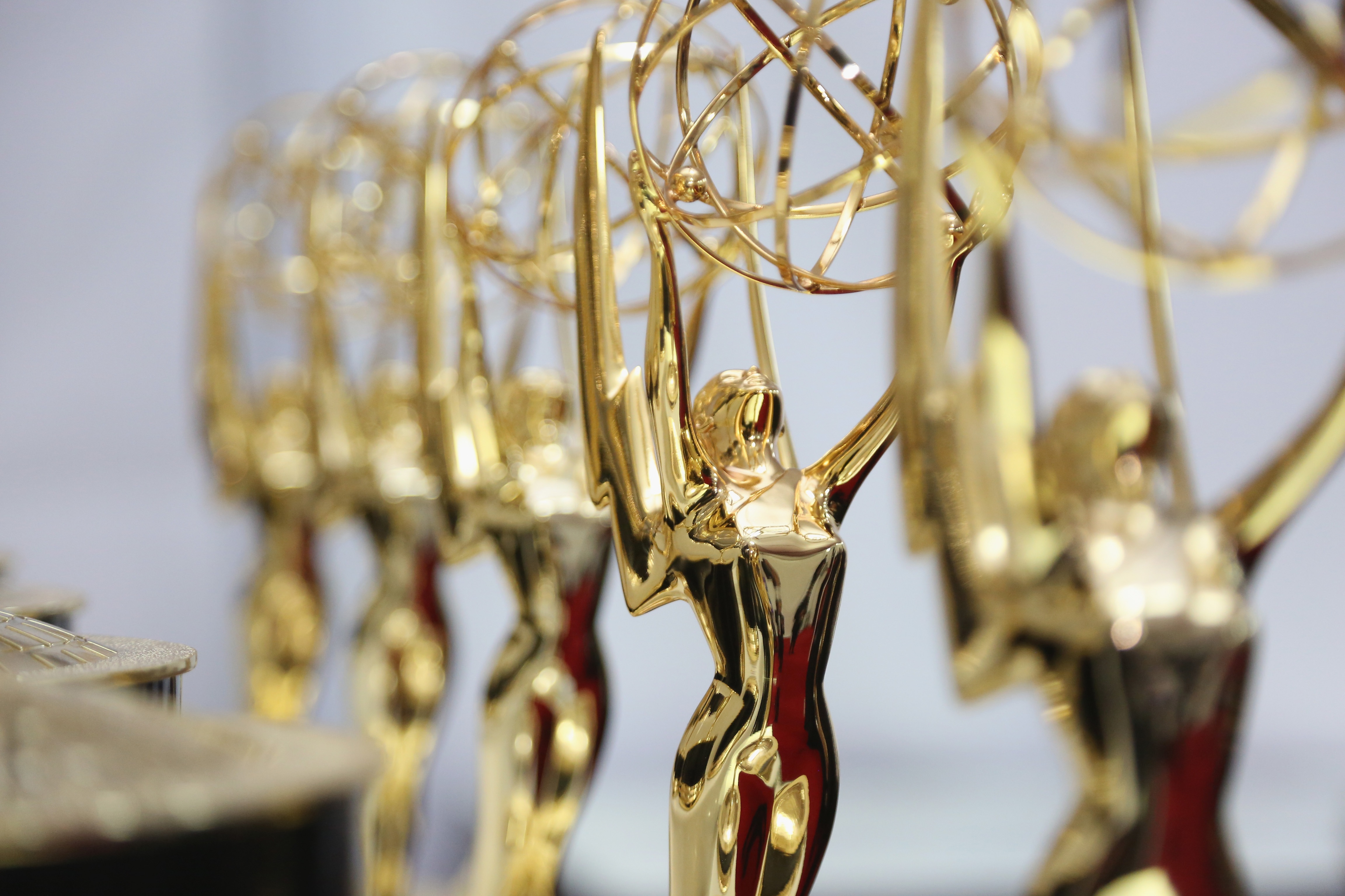 The Emmy statue, in a photograph taken in 2016.